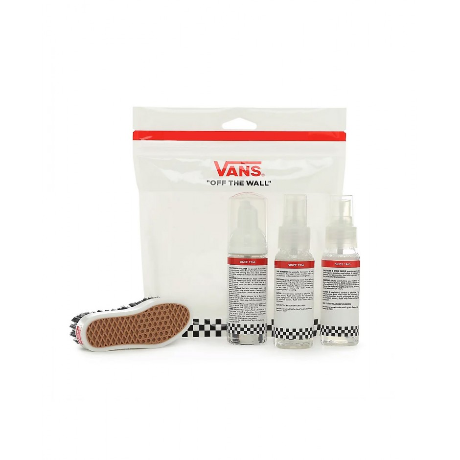 VANS SHOE CARE TRAVEL KIT VN0A3IHTWHT-WHT One Color