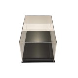 Sneakers Display Case - Trace 'N Chase Acrylic Low Sneaker Display Case With Black Base Image 5
