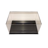 Sneakers Display Case - Trace 'N Chase Acrylic Low Sneaker Display Case With Black Base Image 