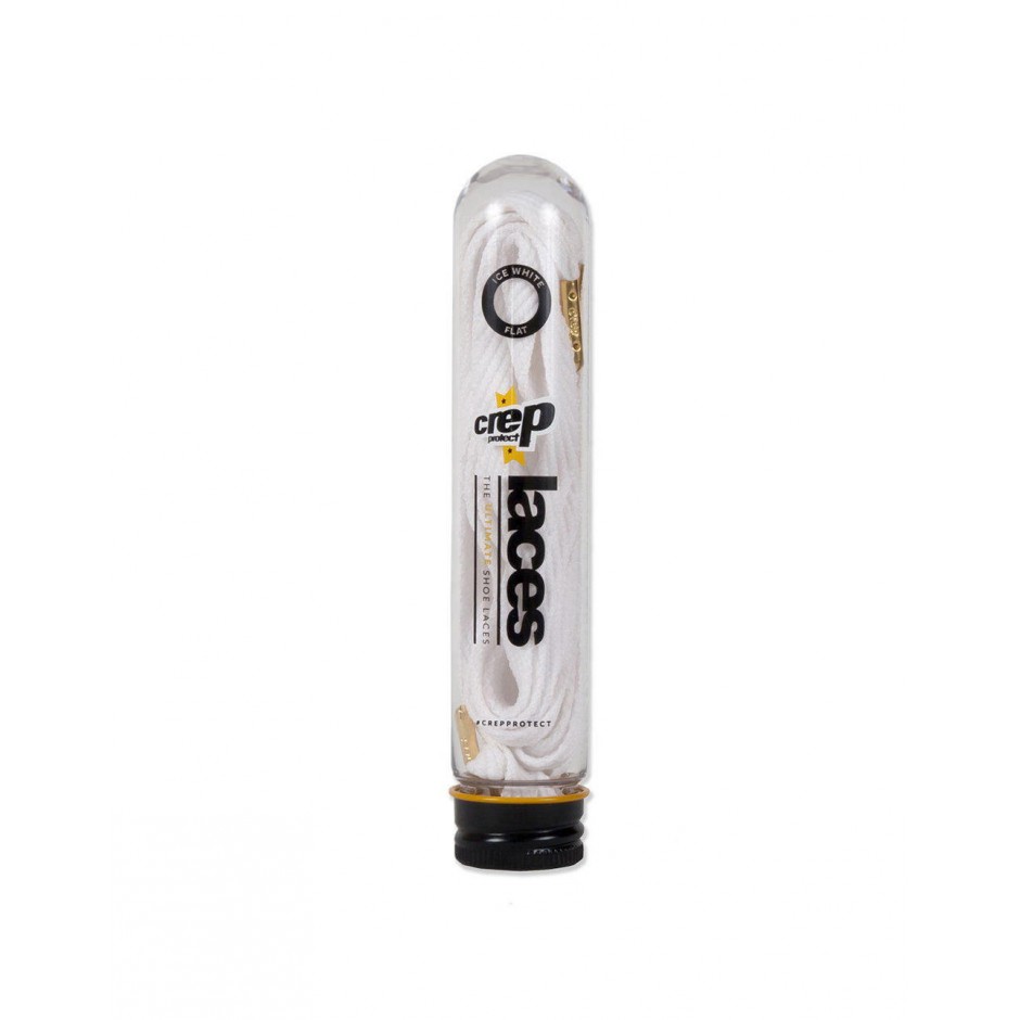 Κορδόνια Λευκά - Crep Protect Laces Flat