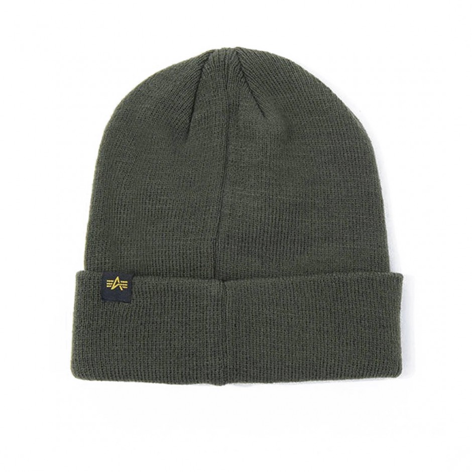ALPHA INDUSTRIES CREW BEANIE 128924-257 Κhaki