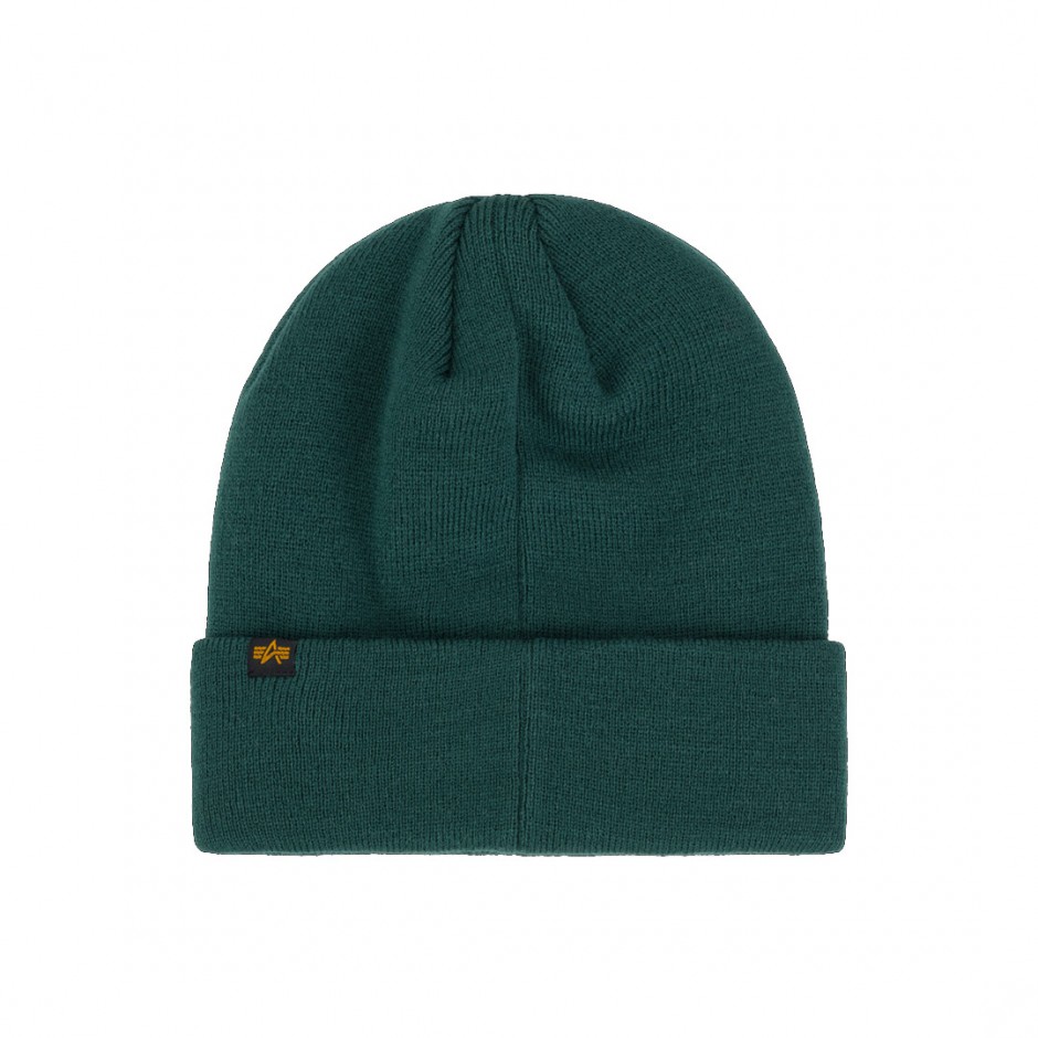 ALPHA INDUSTRIES 3D BEANIE 168910-720 Petrol