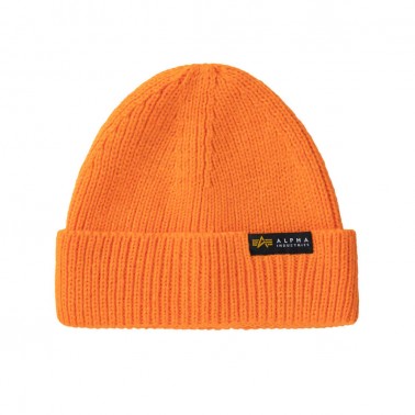 ALPHA INDUSTRIES DOCKERS BEANIE 138905-429 Orange