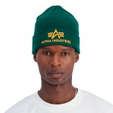 ALPHA INDUSTRIES 3D BEANIE 168910-720 Petrol Image 
