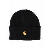 CARHARTT WIP CHASE BEANIE I026222-00FXX Μαύρο Εικόνα 