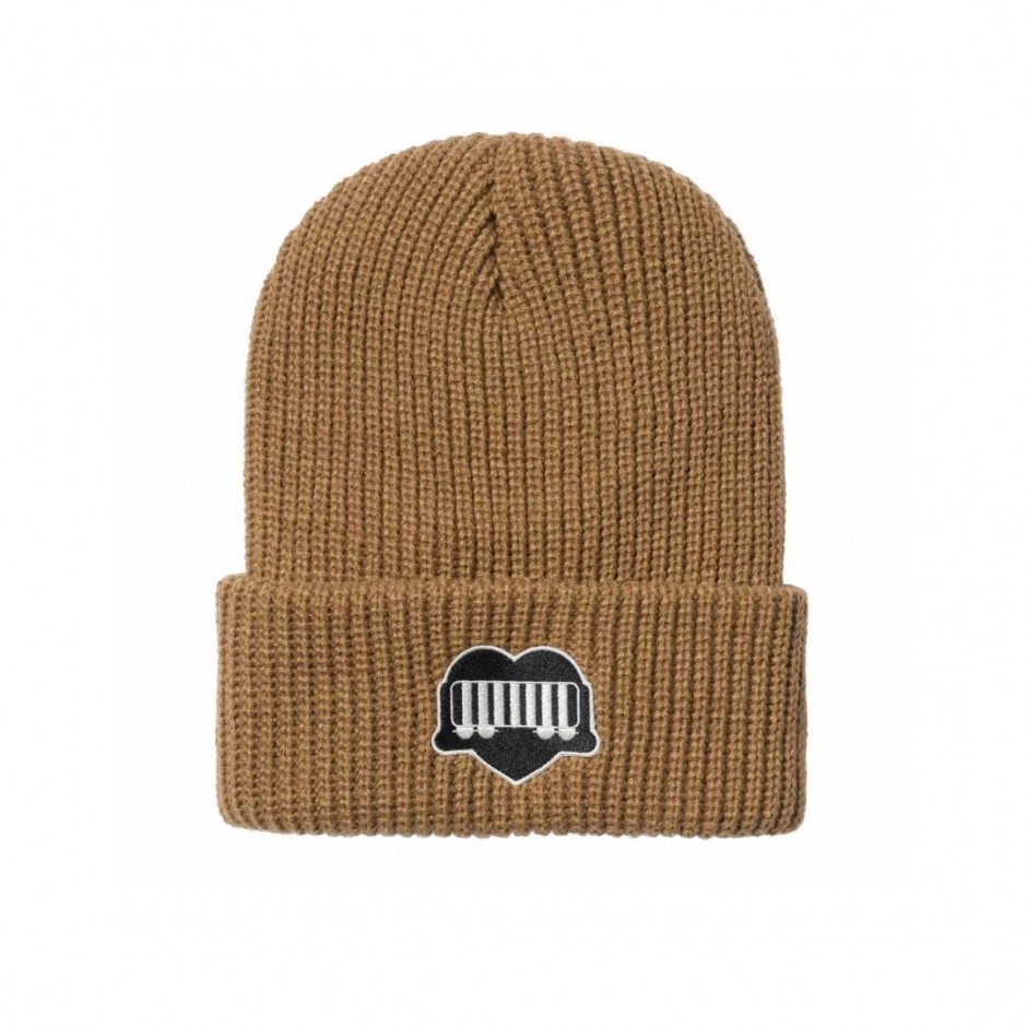 CARHARTT WIP OG HEART TRAIN BEANIE I033869-HZXX Brown