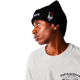 GRIMEY BOYS BEANIE GRH388-BLK Black Image 2