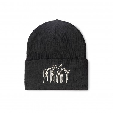 GRIMEY VITA DEORUM (GRMY X OJ)  BEANIE GRH363-BLK Black