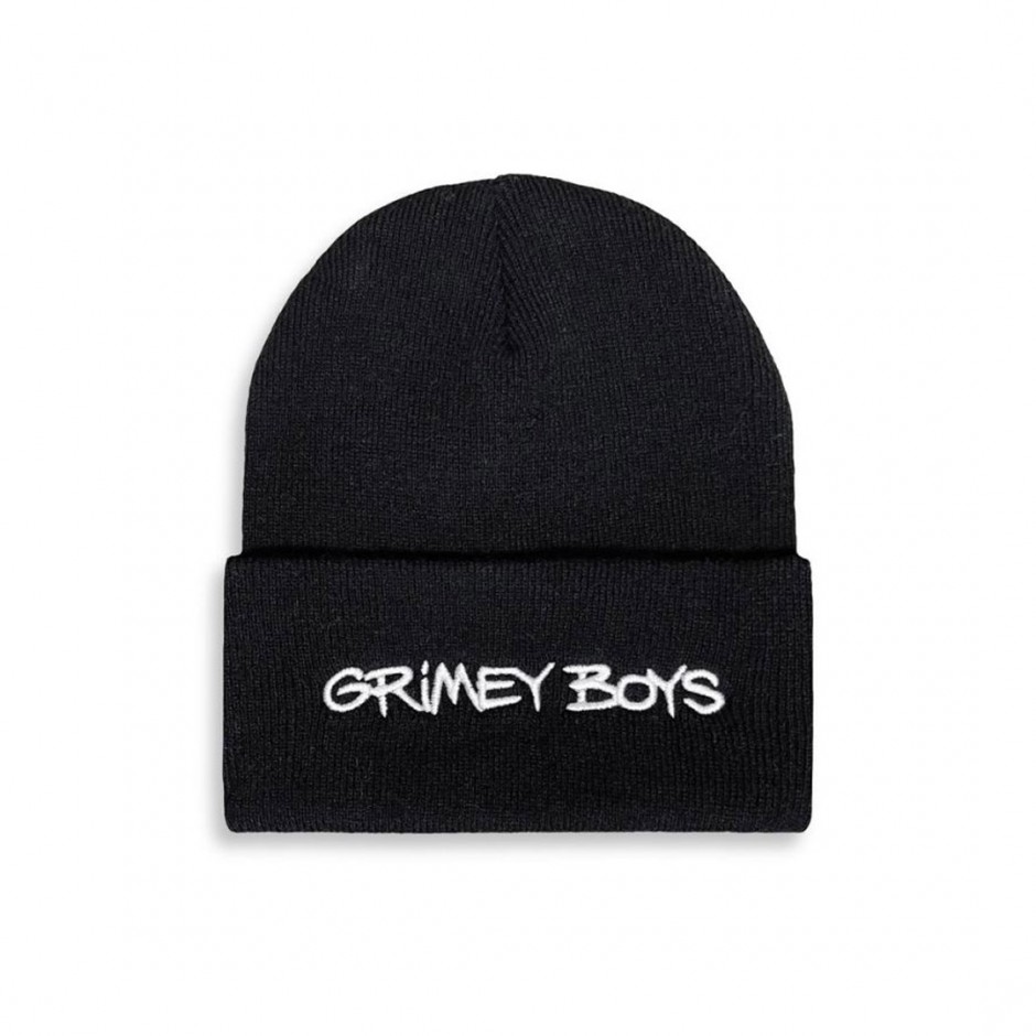 GRIMEY BOYS BEANIE GRH388-BLK Black