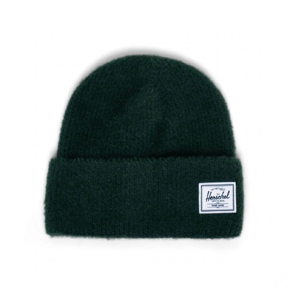 HERSCHEL POLSON BEANIE FAUX MOHAIR 50166-05957 Petrol