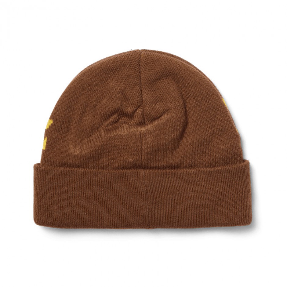HUF WOLVERINE BEANIE BN00154-BROWN Brown