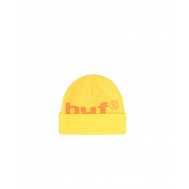 HUF 98 LOGO BEANIE BN00093-YELLW Yellow