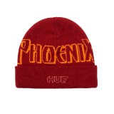 HUF PHOENIX BEANIE BN00153-RED Red Image 