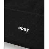 OBEY KARMA BEANIE 100030197-BLK Black Image 0