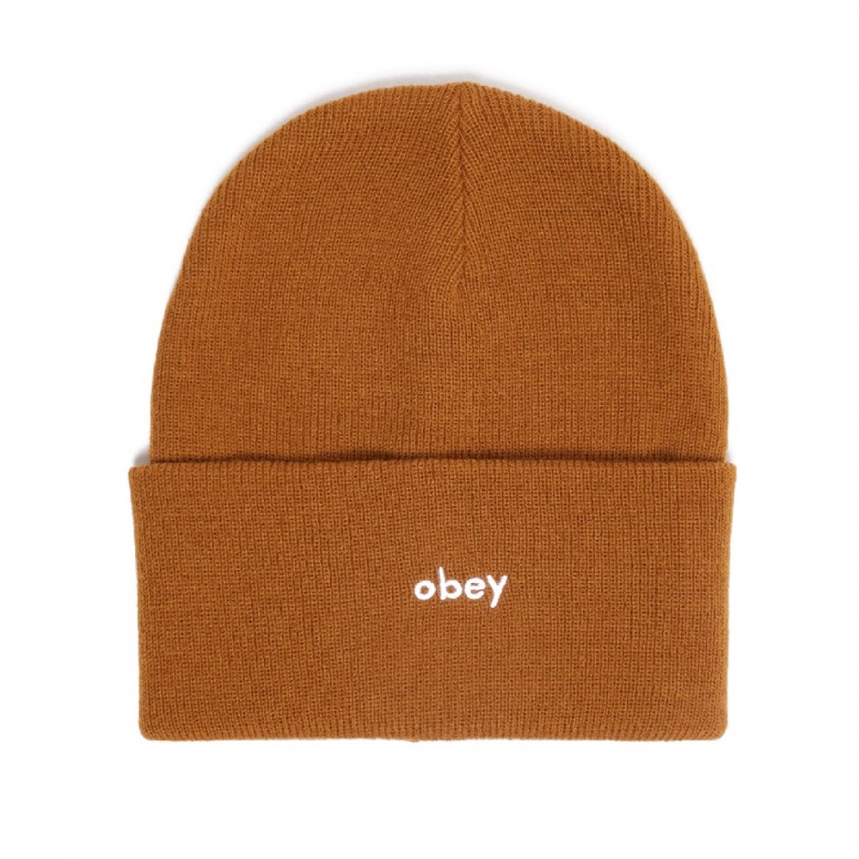 OBEY KARMA BEANIE 100030197-RBR Mustard