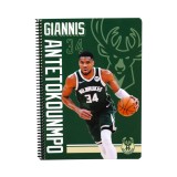 Τετράδιο Σπιράλ Πράσινο - NBA Antetokounmpo Εικόνα 