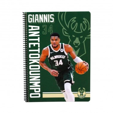 NBA BUCKS ANTETOKOUNMPO 378-07440-ANTETOKOUNMPO Green