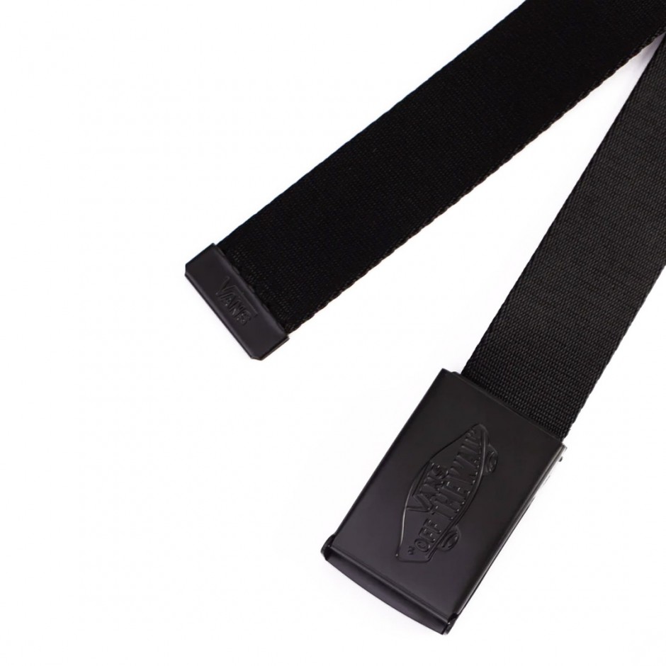 Ανδρική Ζώνη Μαύρη - Vans Classic Web Belt