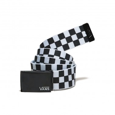 VANS MN DEPPSTER II WEB BELT VN0A31J1Y28-Y28 White-Black