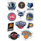 NBA STICKER ALBUM A4 ΜΕ 80PCS 775-21294 One Color Image 3