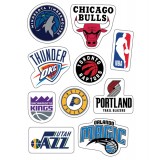 NBA STICKER ALBUM A4 ΜΕ 80PCS 775-21294 One Color Image 4