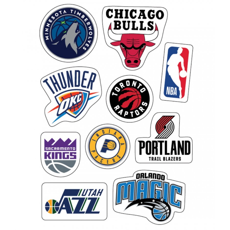 NBA STICKER ALBUM A4 ΜΕ 80PCS 775-21294 One Color