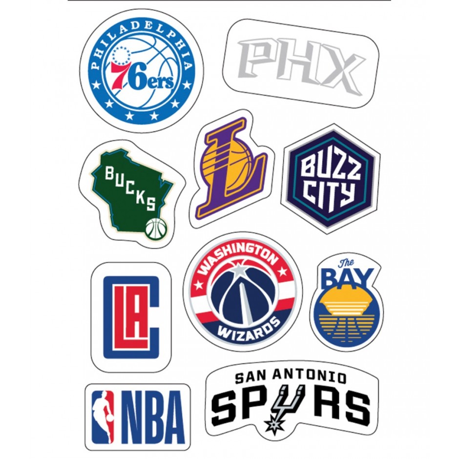 NBA STICKER ALBUM A4 ΜΕ 80PCS 775-21294 One Color