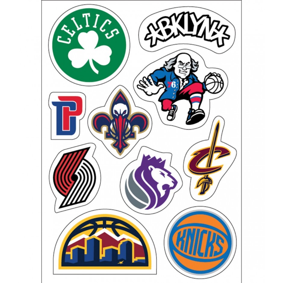 NBA STICKER ALBUM A4 ΜΕ 80PCS 775-21294 One Color