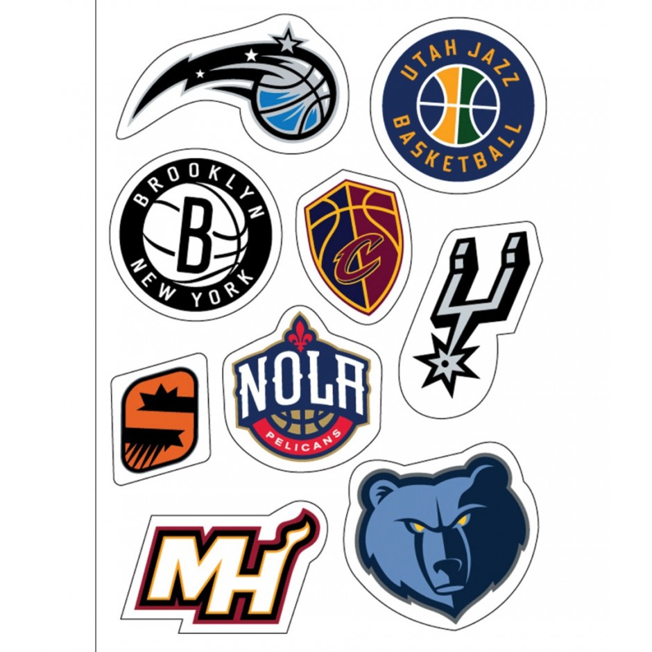 NBA STICKER ALBUM A4 ΜΕ 80PCS 775-21294 One Color