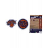 GIM BMU PVC STICKERS  NBA 2 LOGOS TEAM 162PCS 775-21224-NEW YORK KNICKS Πορτοκαλί