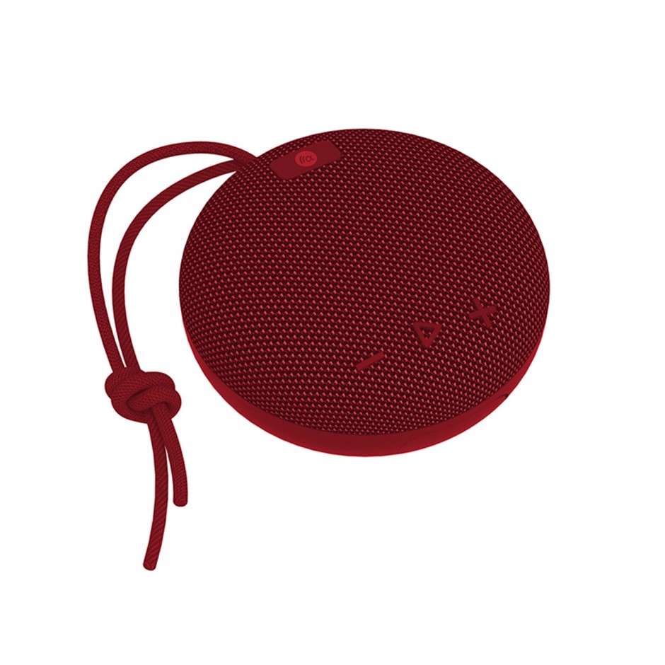 Portable Speaker Red - TAZATA Bluetooth Speaker PALM 5