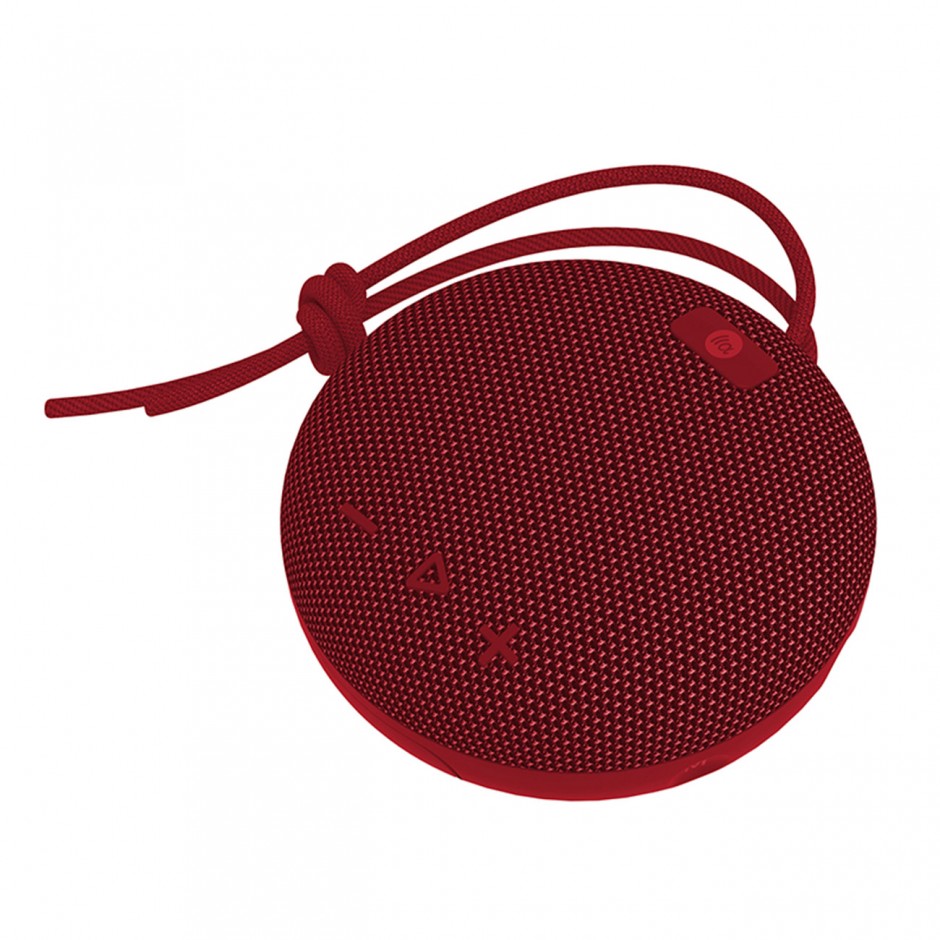 Portable Speaker Red - TAZATA Bluetooth Speaker PALM 5