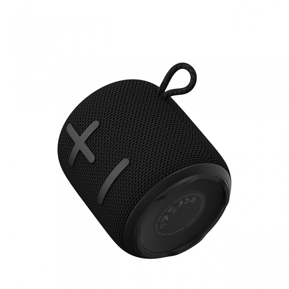 Portable Speaker Black - TAZATA Mini Bluetooth Speaker FUN 50