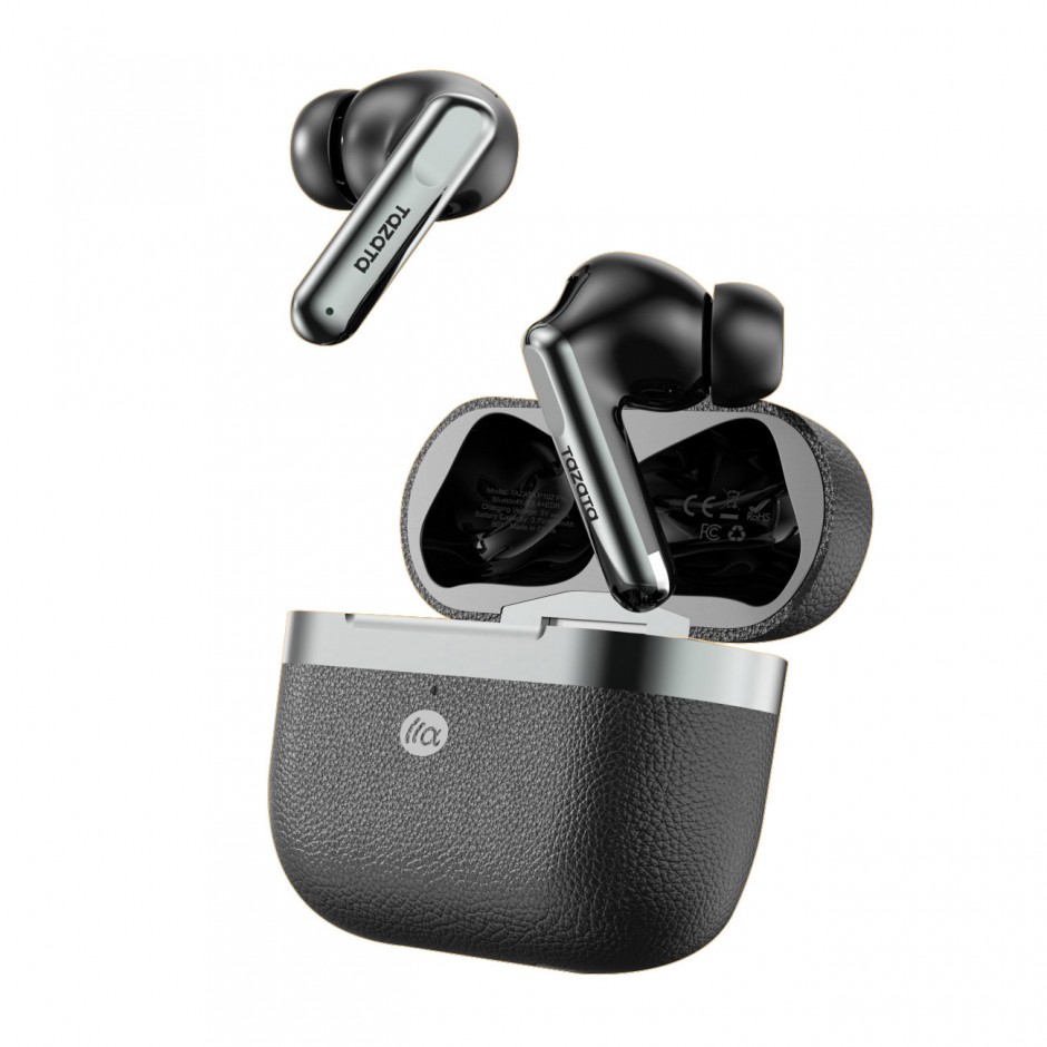 Ασύρματα Ακουστικά Μαύρα - TAZATA Bluetooth Earbuds P102 PRO