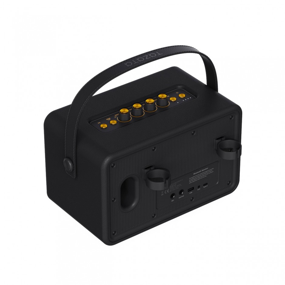 Portable Speaker Black - TAZATA Bluetooth Speaker HARMONY III