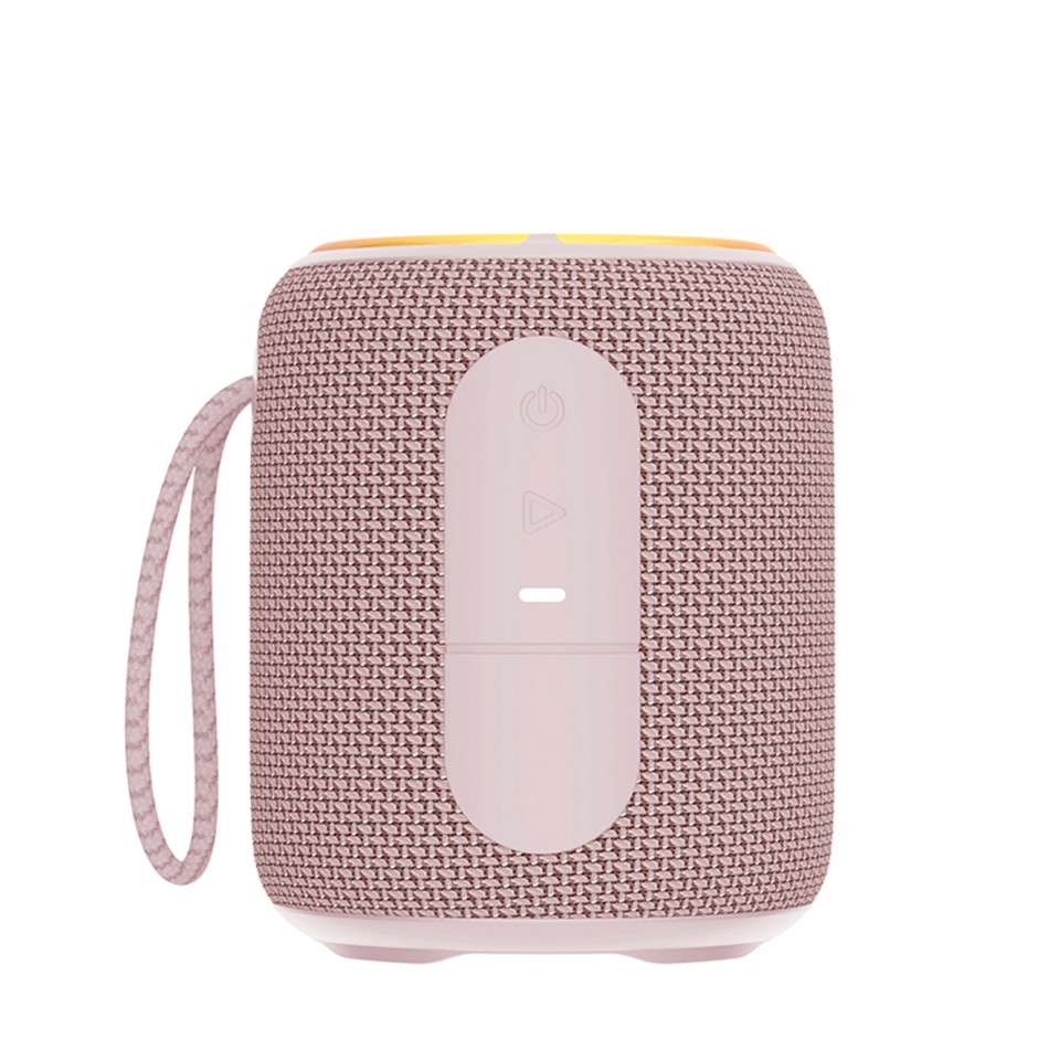 Portable Speaker Pink - TAZATA Mini Bluetooth Speaker FUN 100