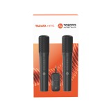 Bluetooth Microphones Black - TAZATA Wireless Microphones 2 Pack MF9 Image 