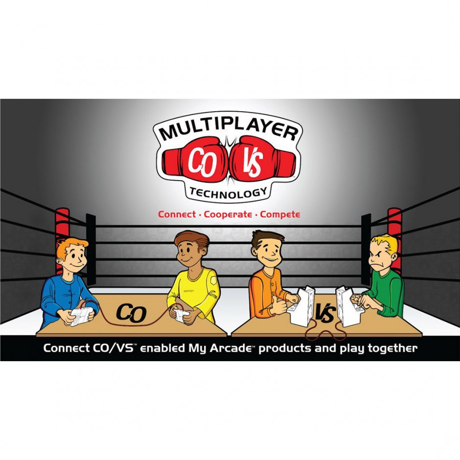 Φορητή Κονσόλα Μαύρη - My Arcade Micro Player 7.5" Street Fighter II Champion Edition Collectibe Retro