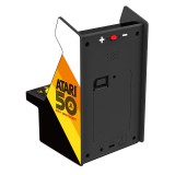 MY ARCADE MICRO PLAYER PRO 6.7" ATARI PORTABLE RETRO ARCADE (100 GAMES IN 1) DGUNL-7013 Black Image 3