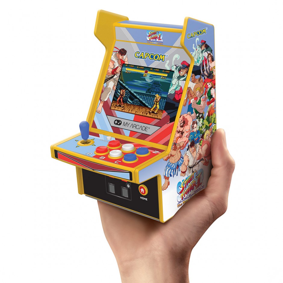 Φορητή Κονσόλα Πολύχρωμη - My Arcade Micro Player Pro 6.7" Super Street Fighter II Portable Retro Arcade (2 Games In 1)