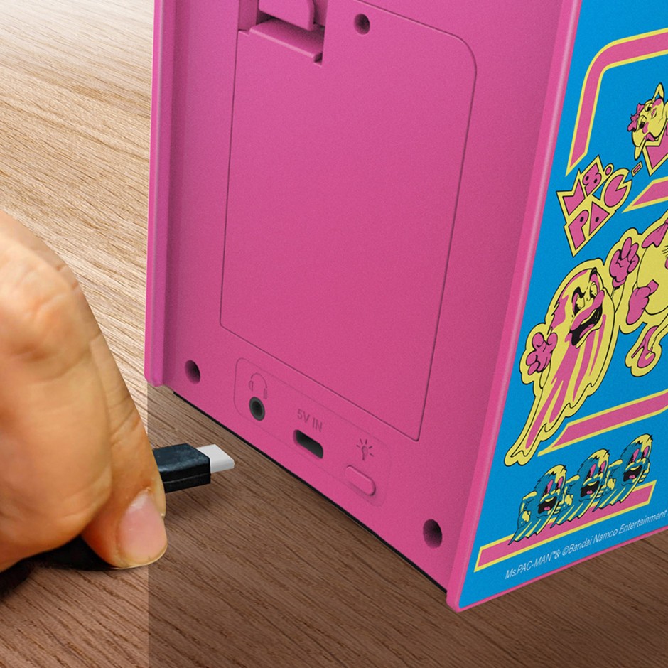 MY ARCADE MICRO PLAYER PRO 6.7" Ms.PAC-MAN PORTABLE RETRO ARCADE DGUNL-7009 Colorful