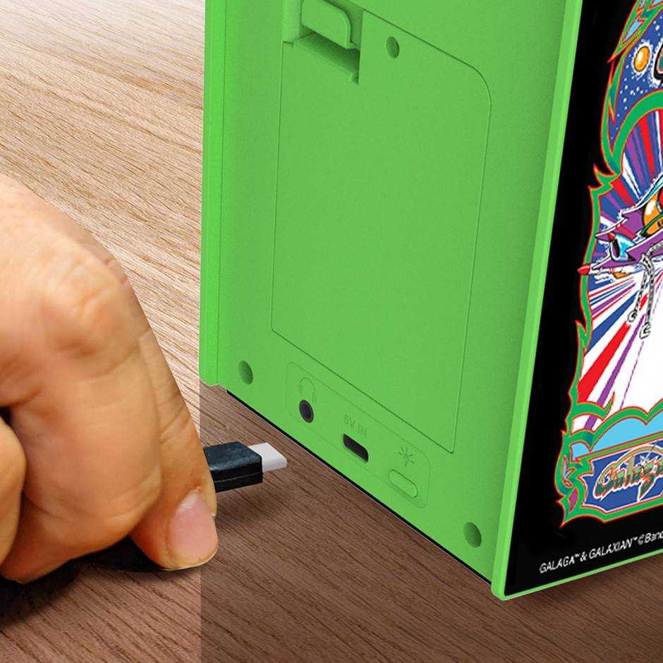 MY ARCADE MICRO PLAYER PRO 6.7" GALAGA PORTABLE RETRO ARCADE (2 GAMES IN 1) DGUNL-4195 Colorful