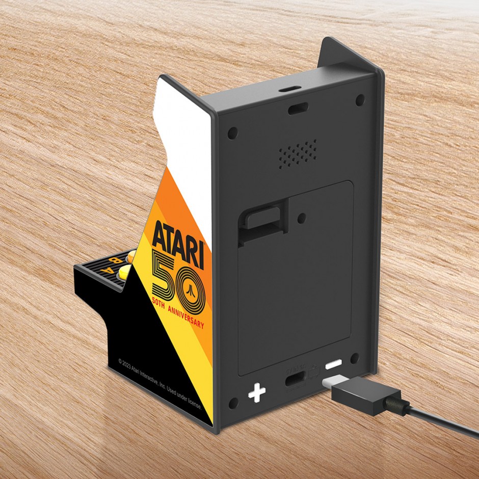 MY ARCADE NANO PLAYER PRO 4.8" ATARI PORTABLE RETRO ARCADE (75 GAMES IN 1) DGUNL-7014 Black