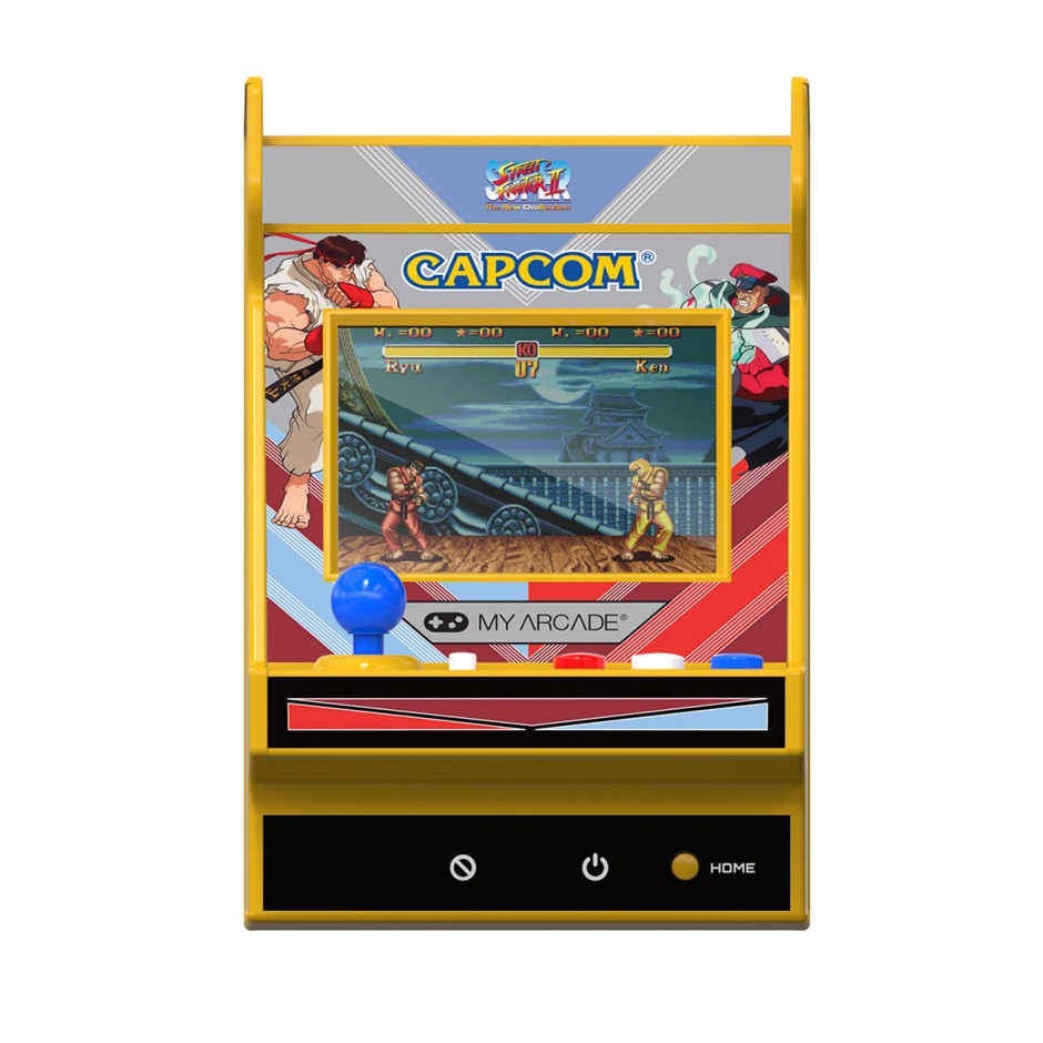 MY ARCADE NANO PLAYER PRO 4.8" SUPER STREET FIGHTER II PORTABLE RETRO ARCADE (2 GAMES IN 1) DGUNL-4184 Colorful