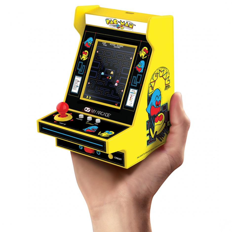 Φορητή Κονσόλα Κίτρινη - My Arcade Nano Player Pro 4.8" Pac-Man Portable Retro Arcade