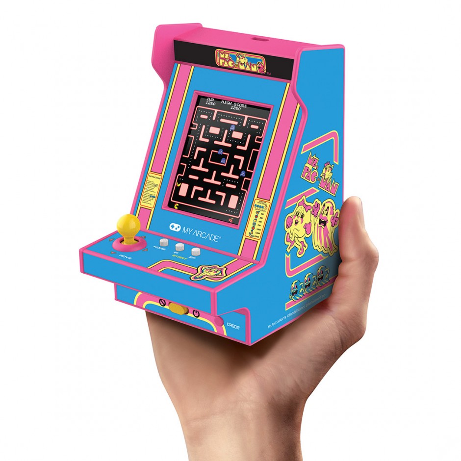 MY ARCADE NANO PLAYER PRO 4.8" Ms.PAC-MAN PORTABLE RETRO ARCADE DGUNL-7023 Colorful