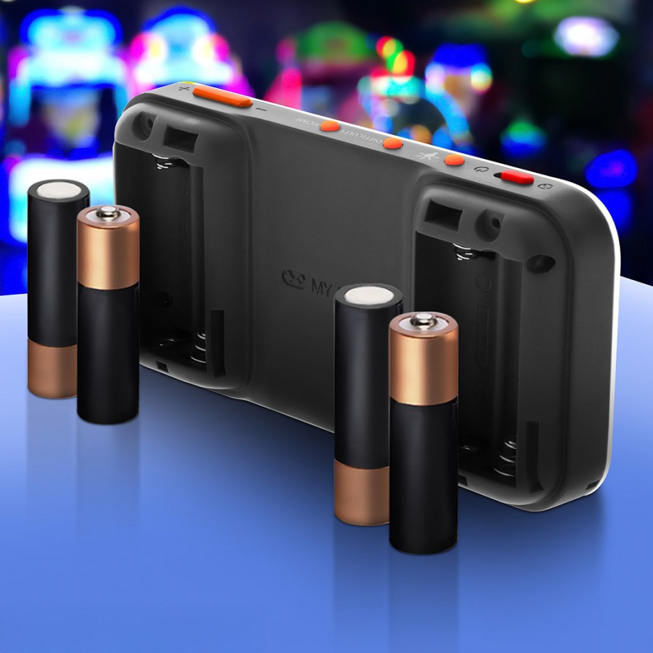 MY ARCADE POCKET PLAYER PRO ATARI PORTABLE GAMING SYSTEM (100 GAMES IN 1) DGUNL-7015 Black