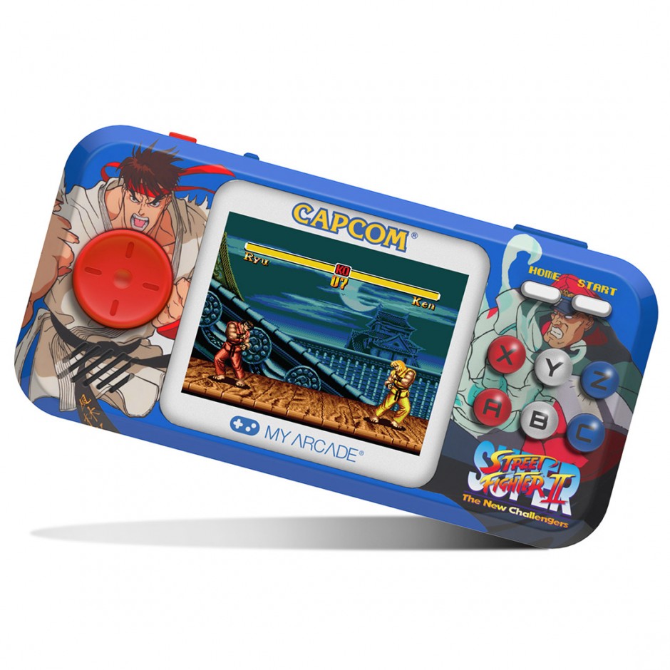 Κονσόλα Κίτρινη - My Arcade Pocket Player Pro Super Street Fighter II Portable Gaming System (2 Games In 1)