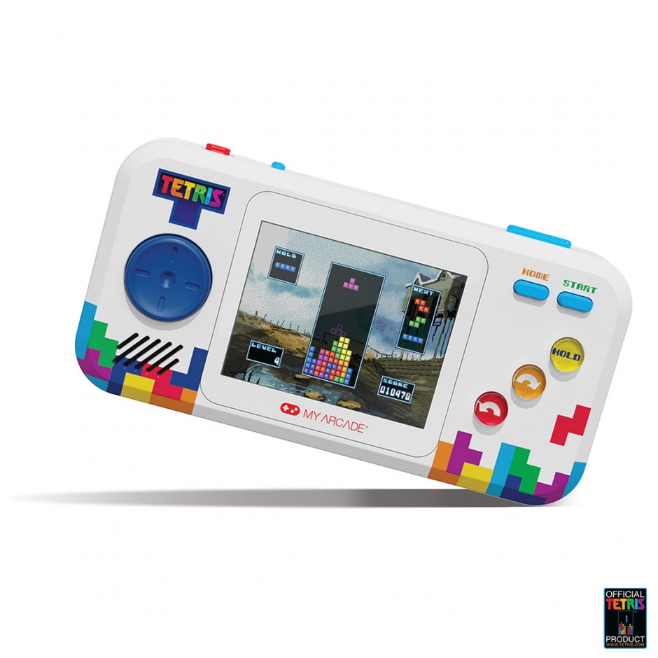 MY ARCADE POCKET PLAYER PRO TETRIS PORTABLE GAMING SYSTEM DGUNL-7028 Blue