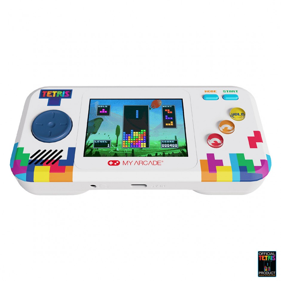 MY ARCADE POCKET PLAYER PRO TETRIS PORTABLE GAMING SYSTEM DGUNL-7028 Blue